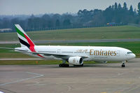 A6-EML @ EGBB - Boeing 777-21HER [29325] (Emirates Airlines) Birmingham Int'l~G 09/12/2004 - by Ray Barber