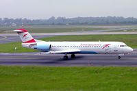 OE-LVD @ EDDL - Fokker F-100 [11515] (Austrian Arrows) Dusseldorf~D 27/05/2006 - by Ray Barber