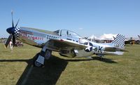 N51BS @ KOSH - North American P-51D - by Mark Pasqualino