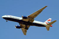 G-YMME @ EGLL - Boeing 777-236ER [30306] (British Airways) Home~G 05/06/2014. On approach 27R - by Ray Barber