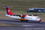 OY-RUG @ EGBB - Danish Air Transport - by Chris Hall