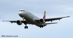 EC-HUI @ LHR - Iberia A321- 212 landing runway 27L from MAD - by Mike stanners
