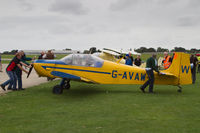 G-AVAW @ EGBK - Assisted parking at Sywell - by alanh