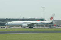 B-2091 @ EHAM - Boeing 777-FFT freighter of Air China Cargo at Schiphol airport, the Netherlands - by Van Propeller