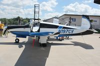 N197CV @ KOSH - Mooney M20U