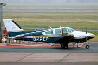 G-IPEP @ EGBJ - Beech 95-B55 Baron [TC-2259[ (PEP Aviation) Staverton~G 16/03/2011 - by Ray Barber