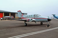 N44NE @ EGBJ - Cessna 414 [414-0070] Staverton~G 16/03/2011 - by Ray Barber