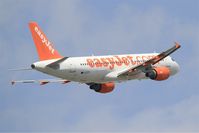 G-EZTV @ LFPO - Airbus A320-214, Take off Rwy 08, Paris-Orly Airport (LFPO-ORY) - by Yves-Q