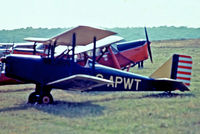 G-APWT @ EGTB - Currie Wot [HAC.4] Booker~G 06/09/1971. From a slide not the best of images. - by Ray Barber