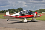 G-IOSO @ EGBR - Jodel DR1050 Ambassadeur at The Real Aeroplane Company's Helicopter Fly-In Breighton Airfield, September 2010. - by Malcolm Clarke