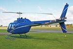 G-OJPS @ EGBR - Bell 206B at Breighton Airfield's Helicopter Fly-In in September 2010. - by Malcolm Clarke