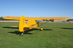 G-FKNH @ EGBR - Piper PA-15 Vagabond. Hibernation Fly-In, The Real Aeroplane Club, Breighton Airfield, October 2012. - by Malcolm Clarke