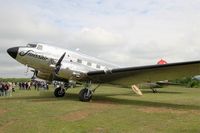 N431HM @ LFFQ - Douglas DC3C-S1C3G, Static display, La Ferté-Alais airfield (LFFQ) Airshow 2015 - by Yves-Q