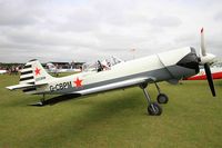 G-CBPM @ LFFQ - Yakovlev YAK-50, Static display, La Ferté-Alais airfield (LFFQ) Airshow 2015 - by Yves-Q