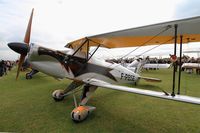 F-PBSE @ LFFQ - CASA 1-131E Jungmann, Static display, La Ferté-Alais airfield (LFFQ) Air show 2015 - by Yves-Q