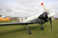 G-CBPM @ LFFQ - Yakovlev YAK-50, Static display, La Ferté-Alais airfield (LFFQ) Airshow 2015 - by Yves-Q