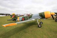 G-JYAK @ LFFQ - Yakovlev YAK-50, Static display, La Ferté-Alais Airfield (LFFQ) Air Show 2015 - by Yves-Q