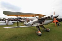 F-PBSE @ LFFQ - CASA 1-131E Jungmann, Static display, La Ferté-Alais airfield (LFFQ) Air show 2015 - by Yves-Q