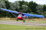 G-CSAV @ EGNU - at the LAA Vale of York Strut fly-in, Full Sutton - by Chris Hall