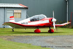 G-BCLU @ EGNU - at the LAA Vale of York Strut fly-in, Full Sutton - by Chris Hall