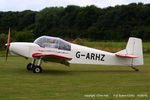 G-ARHZ @ EGNU - at the LAA Vale of York Strut fly-in, Full Sutton - by Chris Hall