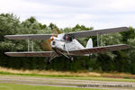 G-AHBM @ EGNU - at the LAA Vale of York Strut fly-in, Full Sutton - by Chris Hall