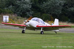 G-ARHZ @ EGNU - at the LAA Vale of York Strut fly-in, Full Sutton - by Chris Hall