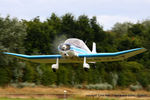 G-BJOT @ EGNU - at the LAA Vale of York Strut fly-in, Full Sutton - by Chris Hall