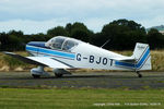 G-BJOT @ EGNU - at the LAA Vale of York Strut fly-in, Full Sutton - by Chris Hall