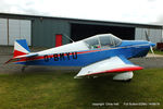 G-BMYU @ EGNU - at the LAA Vale of York Strut fly-in, Full Sutton - by Chris Hall