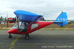 G-CSAV @ EGNU - at the LAA Vale of York Strut fly-in, Full Sutton - by Chris Hall