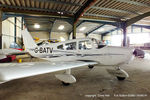 G-BATV @ EGNU - at the LAA Vale of York Strut fly-in, Full Sutton - by Chris Hall