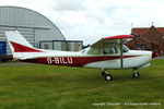 G-BILU @ EGNU - at the LAA Vale of York Strut fly-in, Full Sutton - by Chris Hall