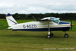 G-ASZD @ EGNU - at the LAA Vale of York Strut fly-in, Full Sutton - by Chris Hall