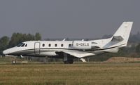 G-GXLS @ EGGW - G GXLS Cessna 560XL Citation - Takeoff from London Luton - by dave226688
