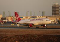 N282VA @ LAX - Virgin America - by Florida Metal