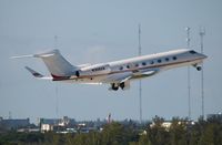 N305KN @ FLL - Gulfstream 650 - by Florida Metal