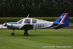 G-TSKY @ EGBS - Royal Aero Club RRRA air race at Shobdon - by Chris Hall