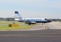 N313JS @ ORL - Lockheed Jetstar