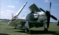 G-RAID @ EGSU - At the 1994 Flying Legends Air Show. - by kenvidkid