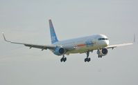 4X-BAU @ EHAM - Arkia B757 winglets, arriving at Schiphol Airport, Polderbaan - by Paul H