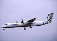 G-JEDJ @ LFBO - Landing rwy 33R... FlyBe c/s with additional British European titles - by Shunn311