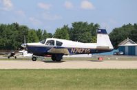 N74715 @ KOSH - Mooney M20B - by Mark Pasqualino