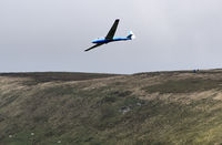 G-CFZN - G-CFZN was seen gliding over the Black Mountains between Y Grib and Waun Fach by members of Gwent Mountaineering Club. - by Peter Salenieks
