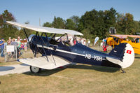 HB-YSH @ EDST - On the flightline at the 2016 Hahnweide Oldtimer Fliegertreffen - by alanh