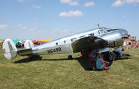 N649B @ KOSH - Beech D18S - by Mark Pasqualino