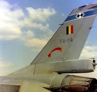 FA-98 @ EBST - F-16A.2 SQN FLORENNES. - by Robert Roggeman