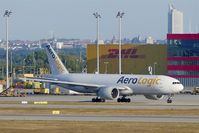 D-AALC @ EDDP - White beauty in front of Leipzig skyline.... - by Holger Zengler