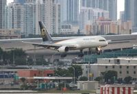 N458UP @ MIA - UPS 757-200 - by Florida Metal