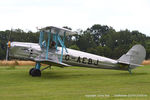 G-AEBJ @ EGTH - A Gathering of Moths fly-in at Old Warden - by Chris Hall